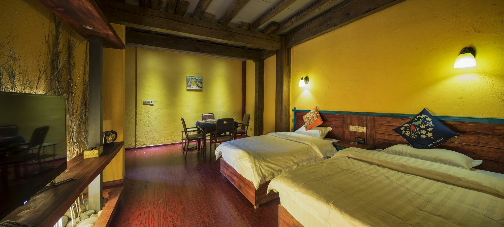 Jiumi Snow Mountain Original Art Hotel Shangri-La Exterior foto