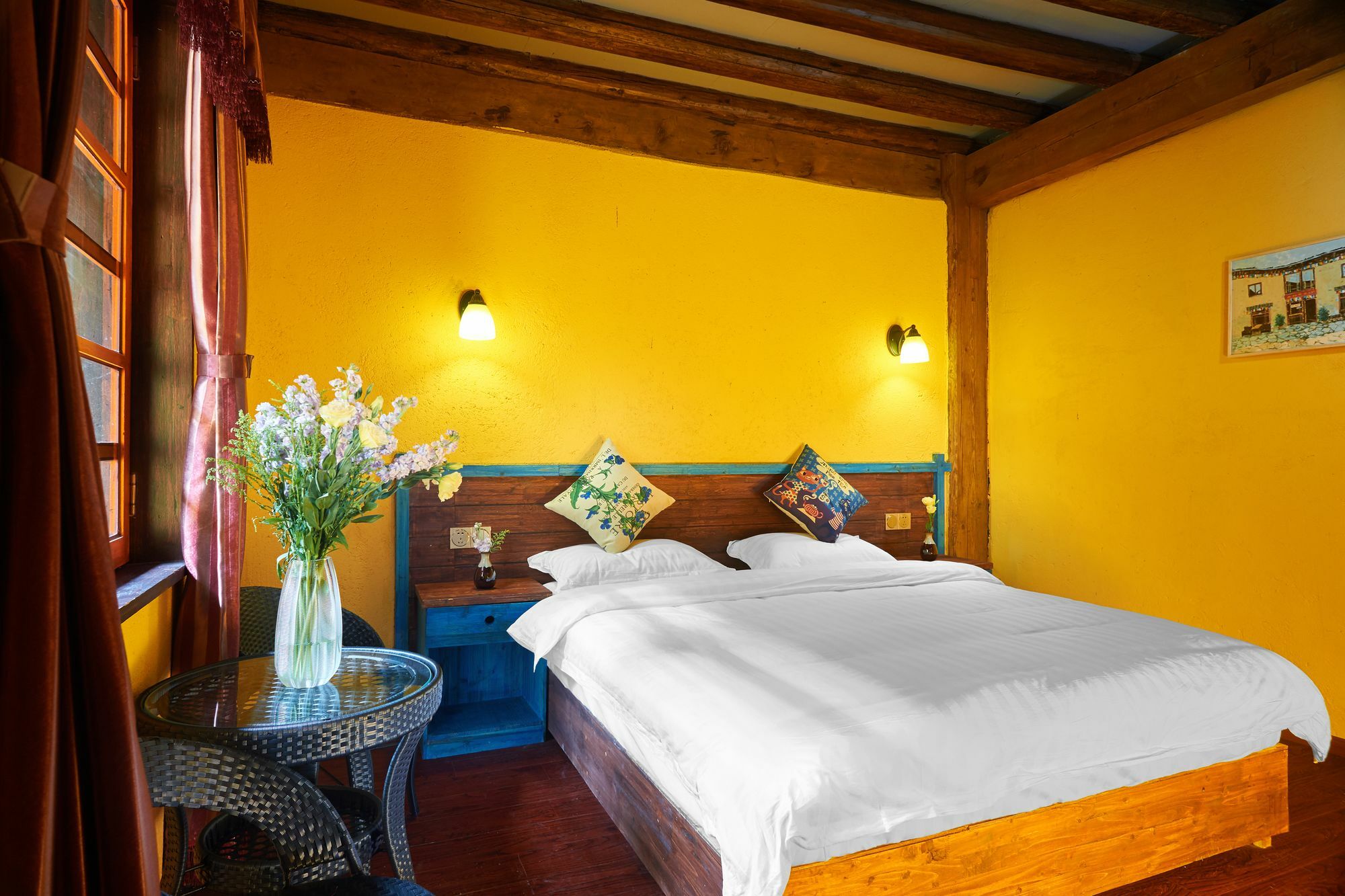 Jiumi Snow Mountain Original Art Hotel Shangri-La Exterior foto
