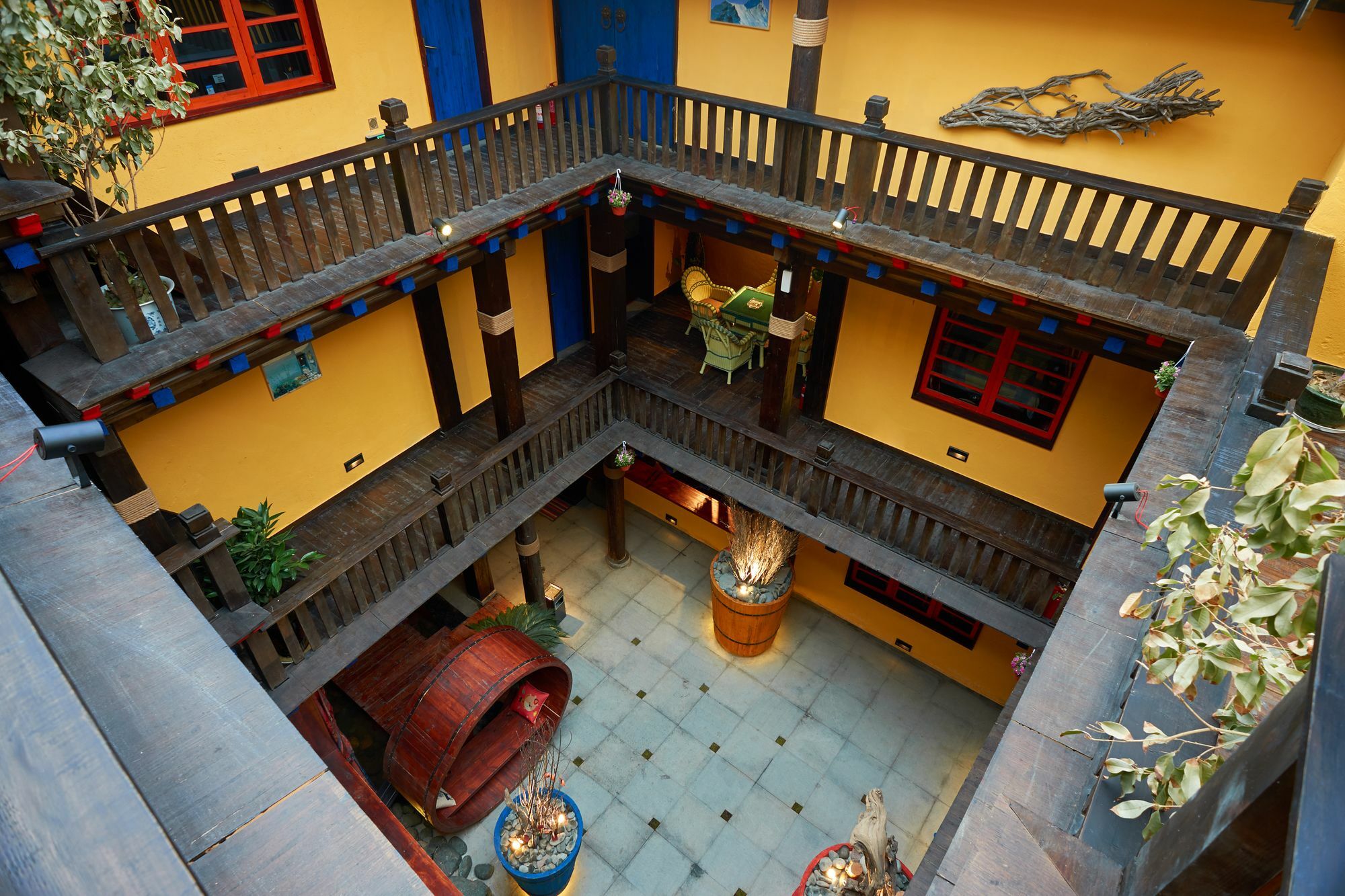 Jiumi Snow Mountain Original Art Hotel Shangri-La Exterior foto