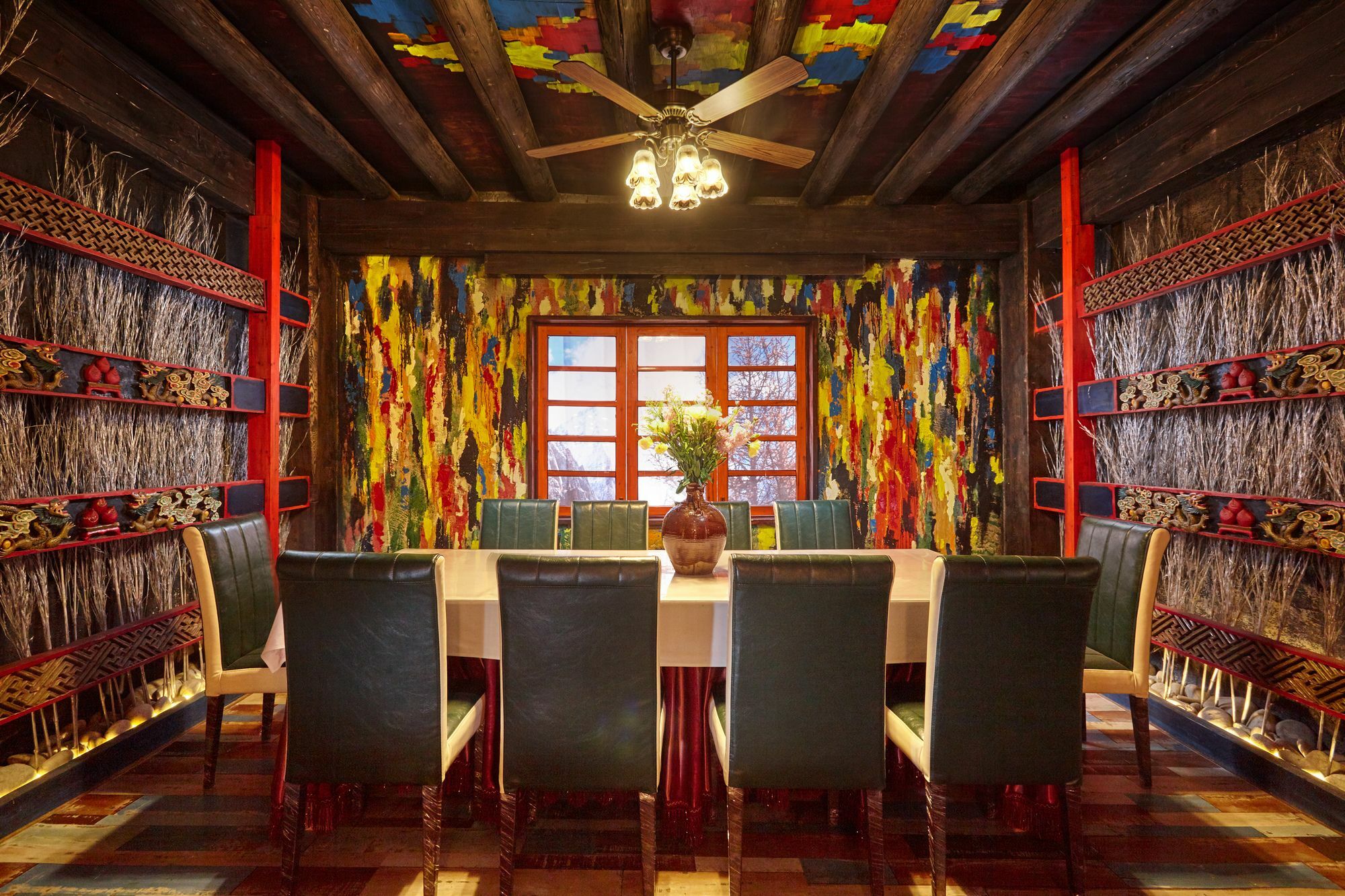 Jiumi Snow Mountain Original Art Hotel Shangri-La Exterior foto